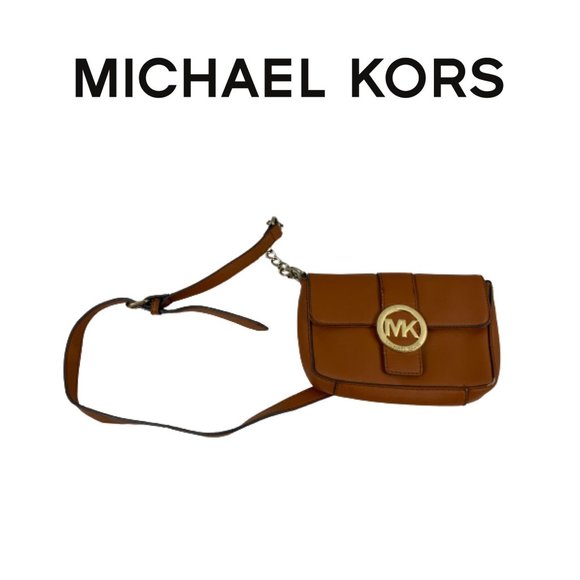 Michael Kors Handbags - Michael Kors Tan Small Crossboday handbag